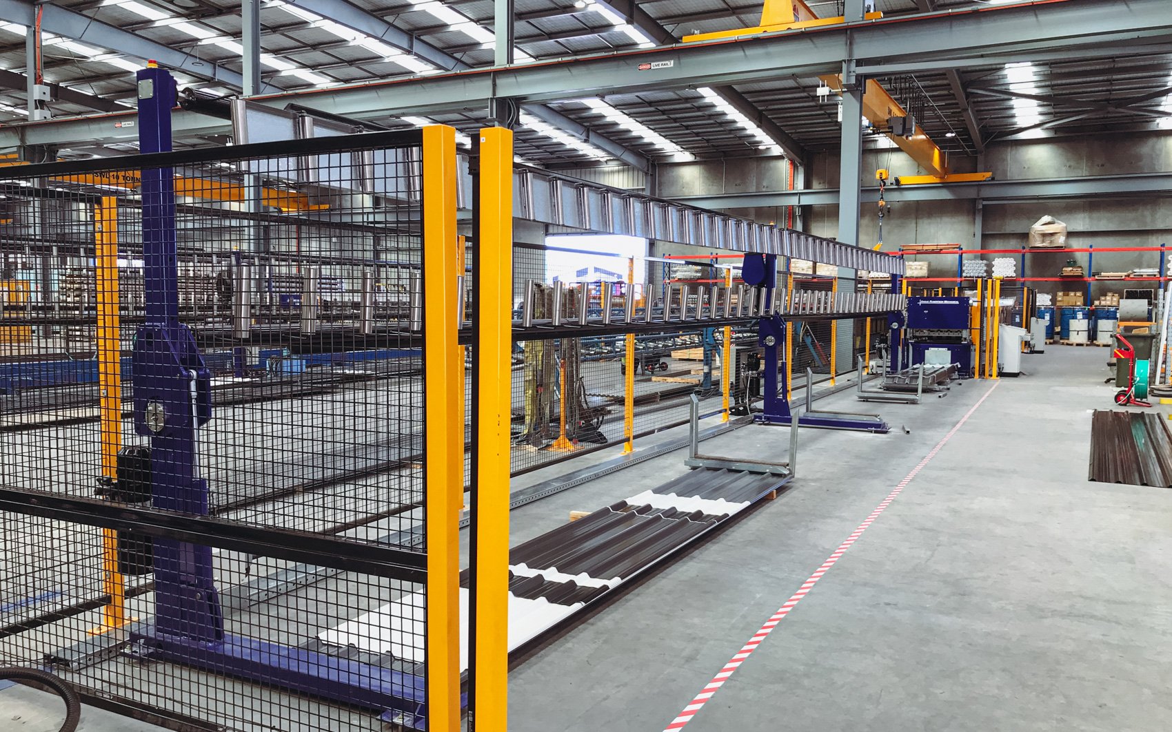 Steel & Tube a New Plumbdek® Machine for Christchurch